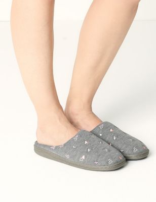 Heart Mule Slippers with Secret Support&trade;